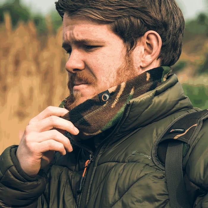 Speero DPM Fleece Neck Gaiter In Use