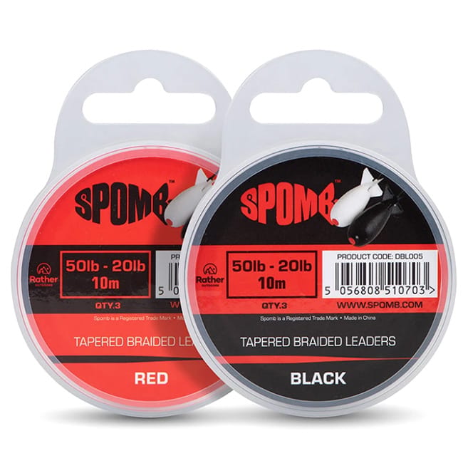 Spomb Tapered Braided Leaders 10m