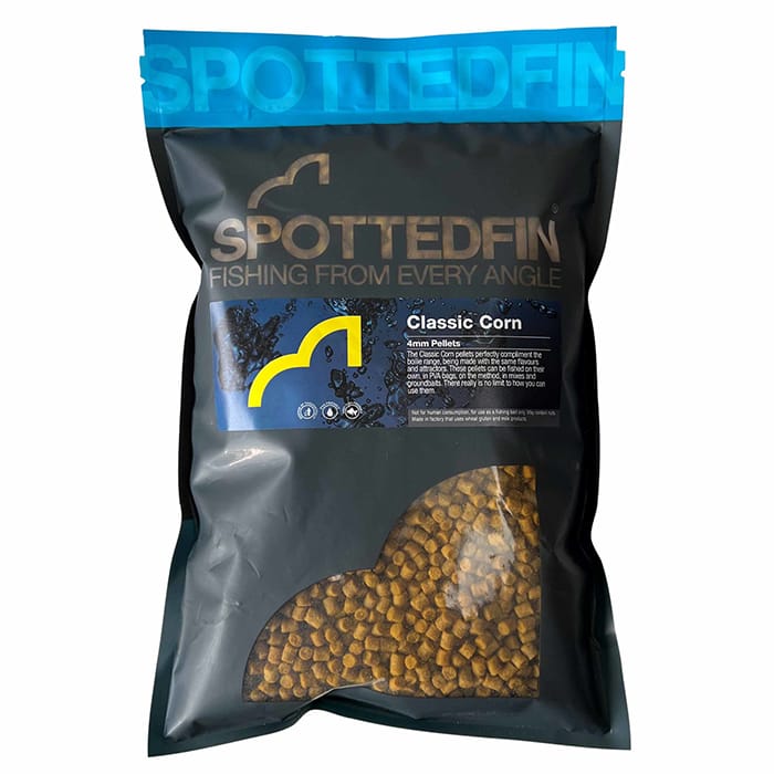 Spotted Fin Classic Corn Fishing Pellets