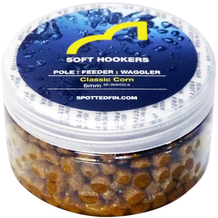 Spotted Fin Classic Corn Soft Hook Pellets 80g 6mm