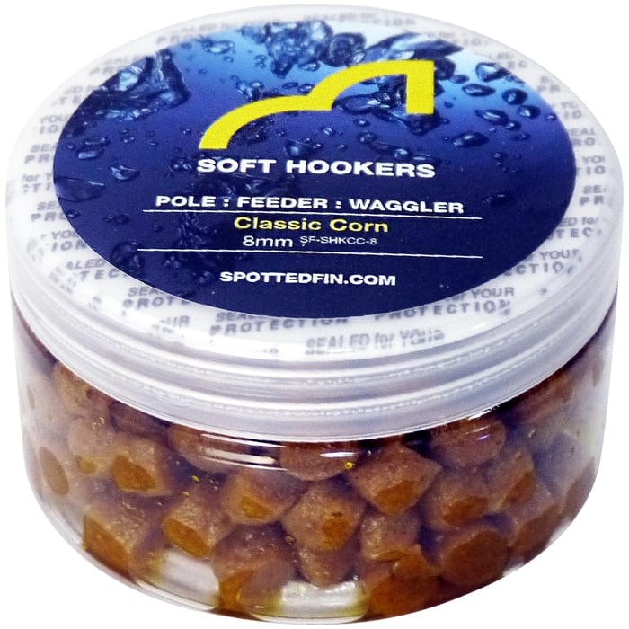 Spotted Fin Classic Corn Soft Hook Pellets 80g 8mm
