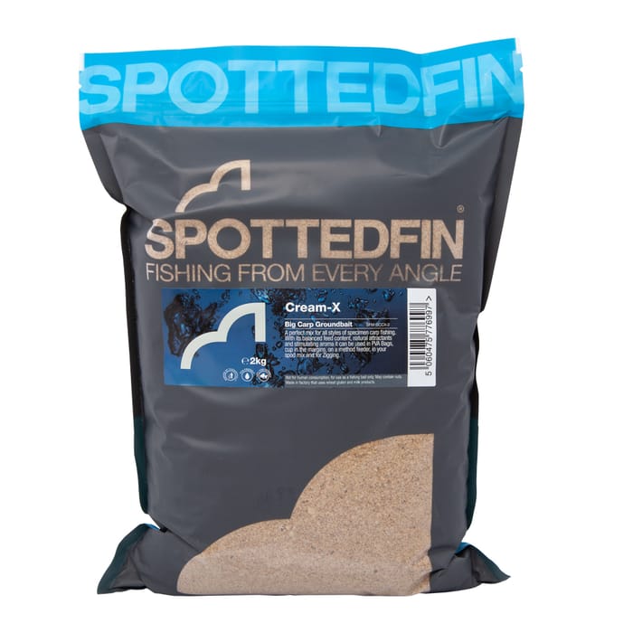 Spotted Fin Cream-X Big Carp Fishing Groundbait 