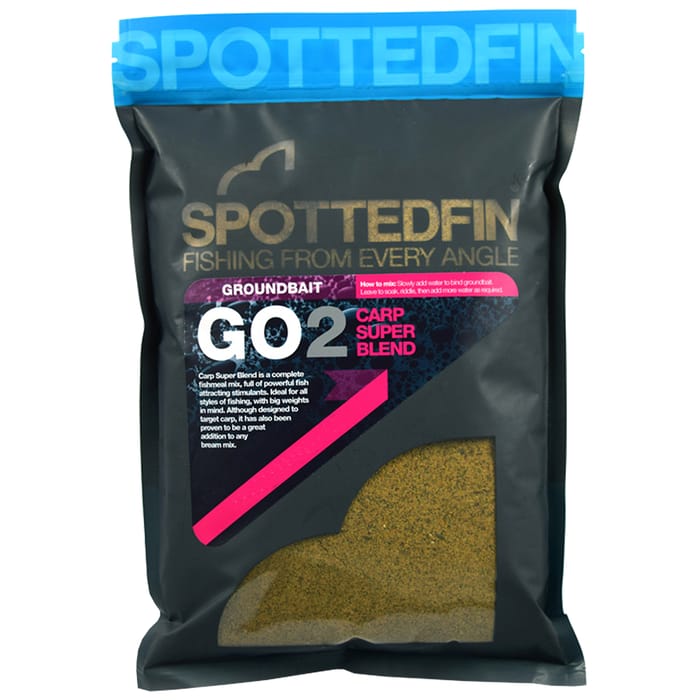 Spotted Fin GO2 Carp Super Blend 900g