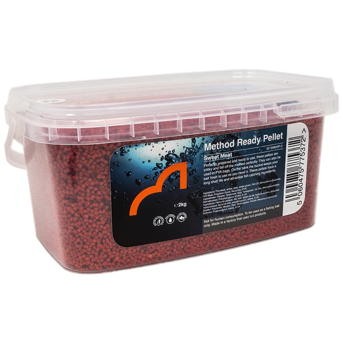 Spotted Fin Sweet Meat Method Ready Fishing Pellets 4mm 2kg