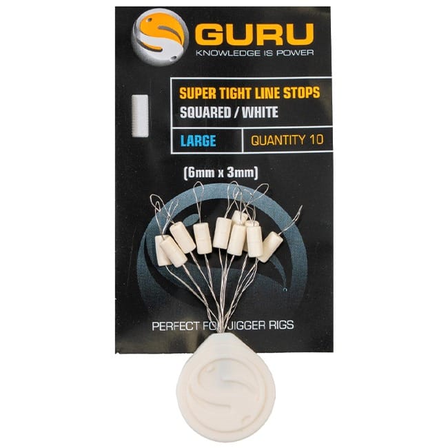 Guru Super Tight Line Squared Stops - White