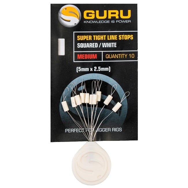 Guru Super Tight Line Squared Stops - White