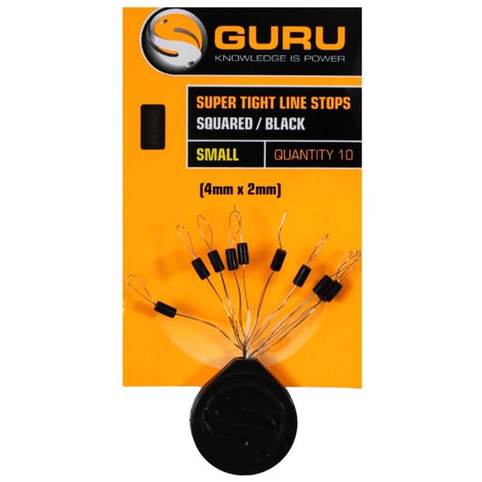 Guru Super Tight Line Squared Stops - Black