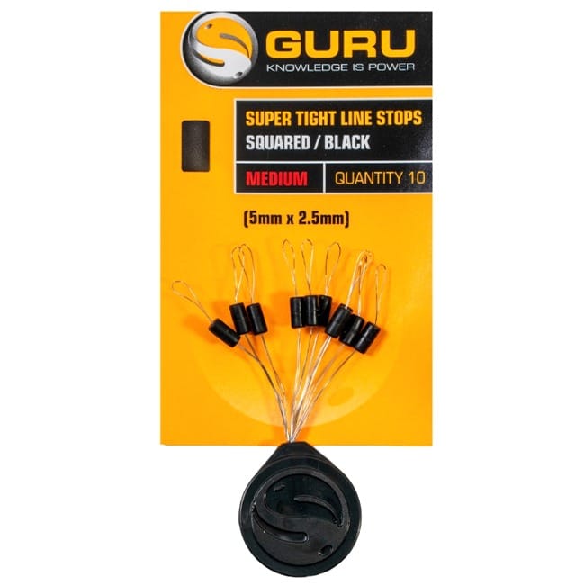 Guru Super Tight Line Squared Stops - Black