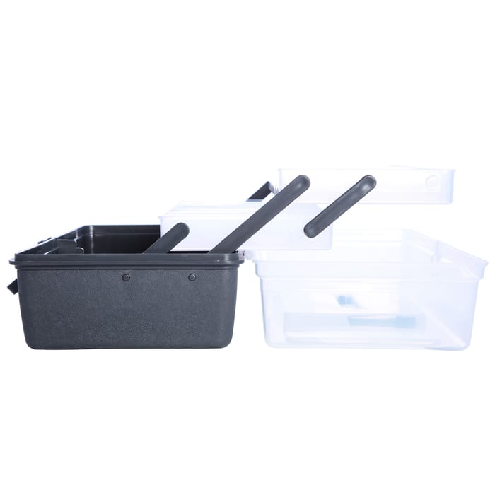 stillwater 2 tray cantilever tackle box