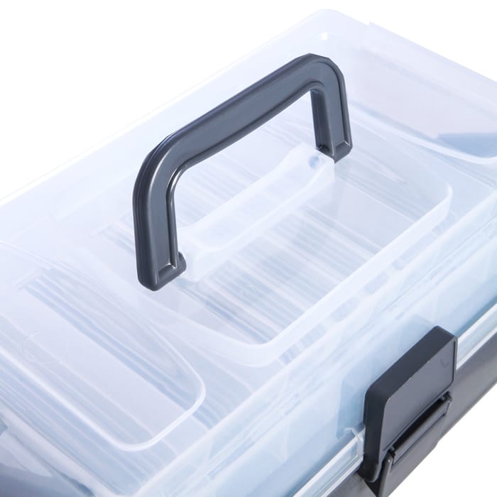 stillwater 2 tray cantilever tackle box