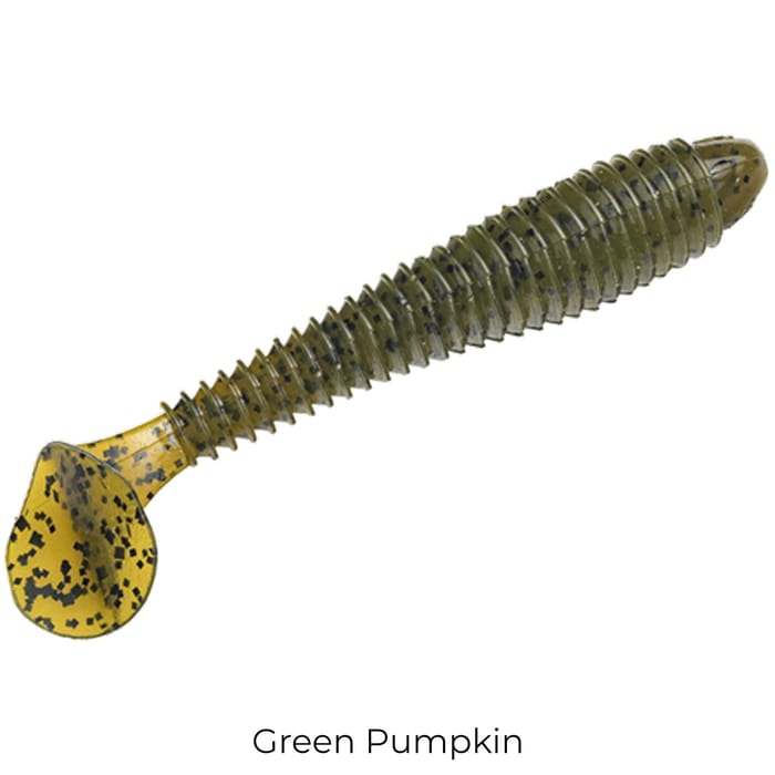 Strike King Rage Swimmer Lures 9.5cm Green Pumpkin