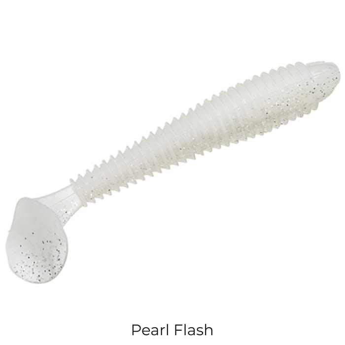 Strike King Rage Swimmer Lures 9.5cm Pearl Flash