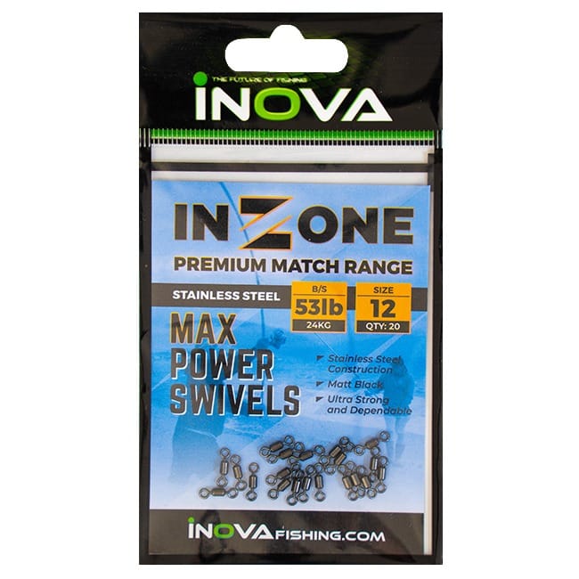Inova In-Zone Max Power Stainless Steel Swivels