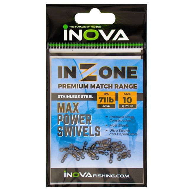 Inova In-Zone Max Power Stainless Steel Swivels