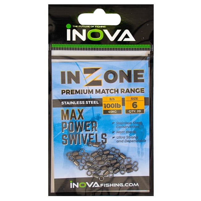 Inova In-Zone Max Power Stainless Steel Swivels