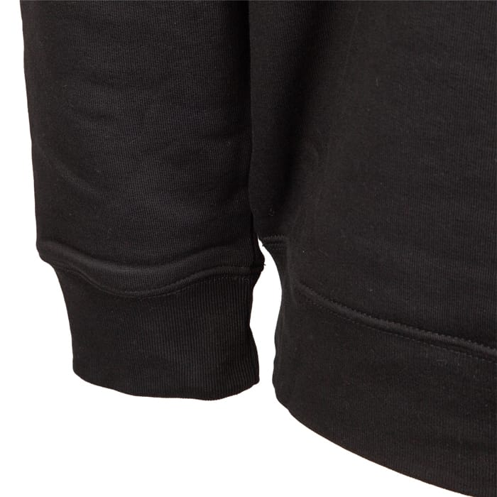 Tackling Minds Ultra Premium Black Fishing Hoodie Sleeve