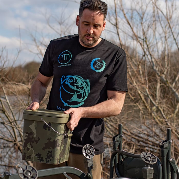 Tackling Minds Ultra Premium Fishing T-Shirt In Use 2