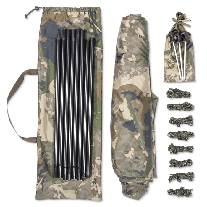 zelte gebraucht bundeswehr Original Bundeswehr Zeltbahn Flecktarn Zelt mit Gestnge und Tasche   mm67shop.de 7/24