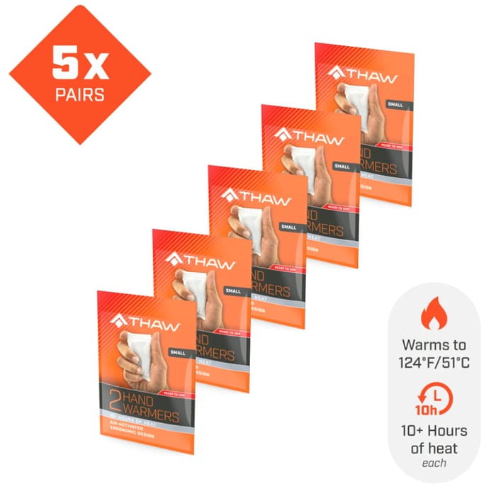 THAW Disposable Hand Warmers 2 Pack - Small