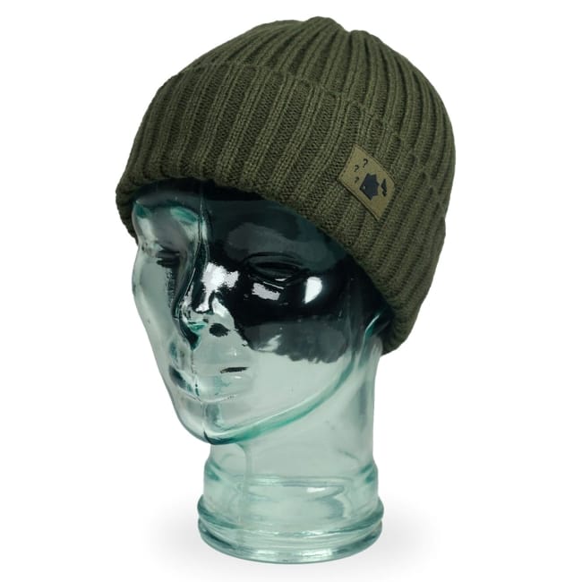 Thinking Anglers Fold Beanie - Olive