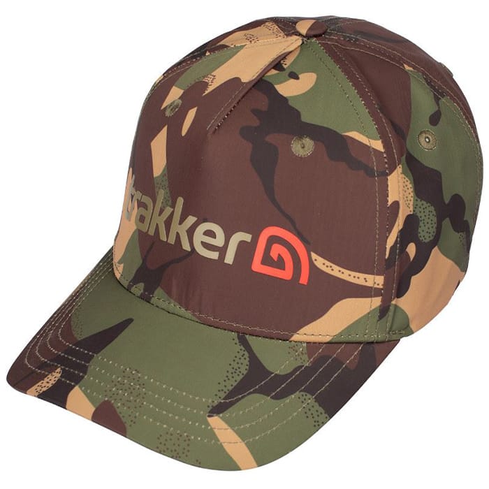 Trakker Camo Water Resistant Fishing Cap Close Up