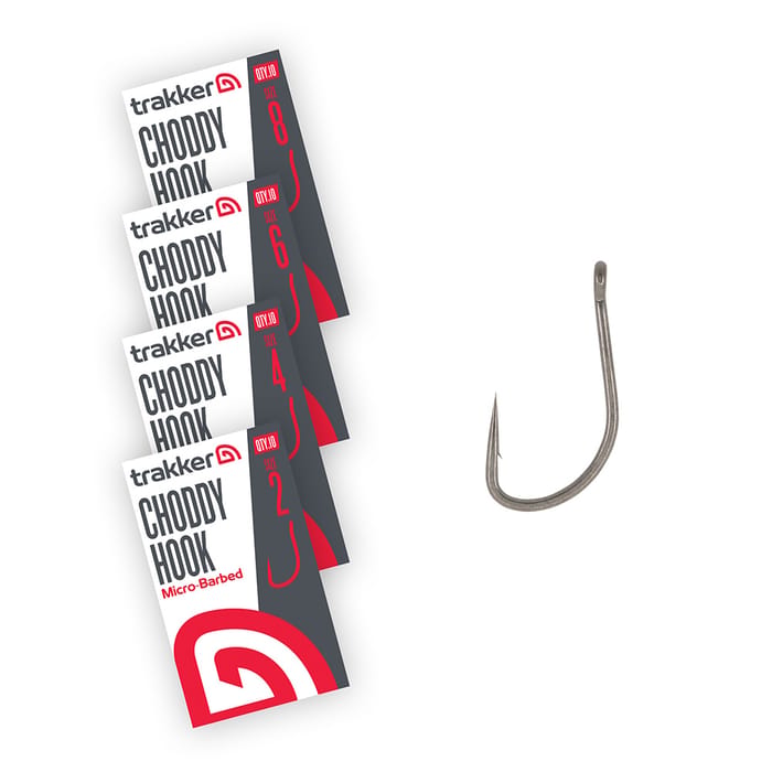 Trakker Choddy Fishing Hooks Micro Barbed Sizes