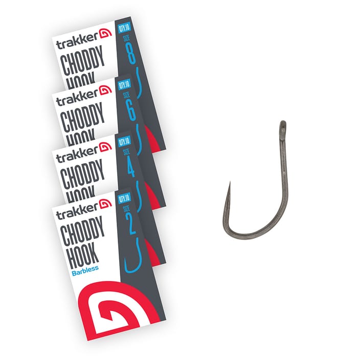 Trakker Choddy Fishing Hooks Barbless Sizes