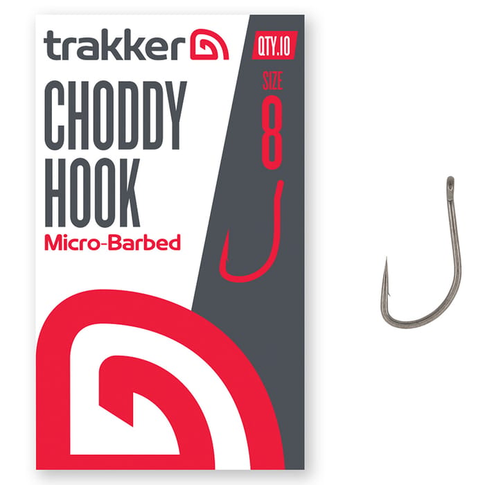 Trakker Choddy Fishing Hooks Micro Barbed Size 8