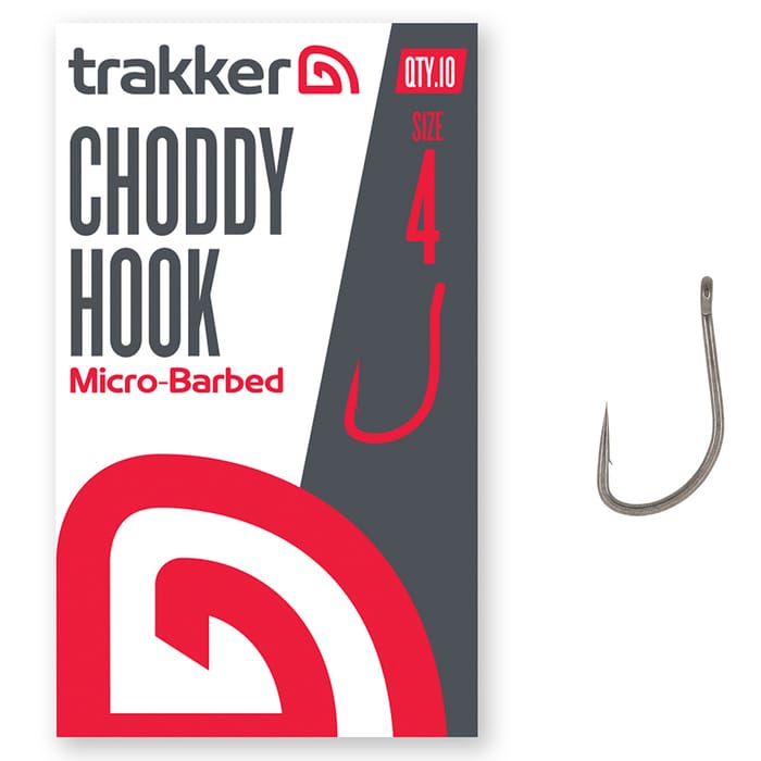 Trakker Choddy Fishing Hooks Micro Barbed Size 4