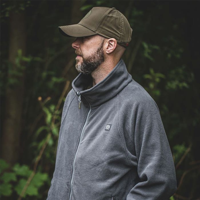 Trakker CR3 3-Piece Winter Fishing Suit In Use 4