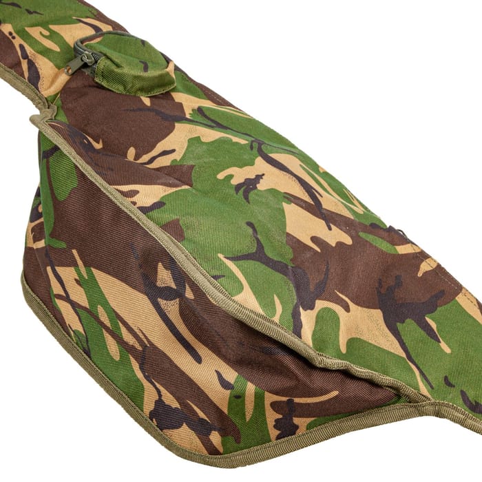 Trakker DPM Single Fishing Rod Sleeve 12ft Close Up 2