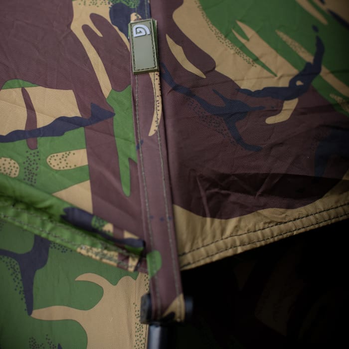 Trakker DPM Tempest Brolly 100 Skull Cap Close Up 2