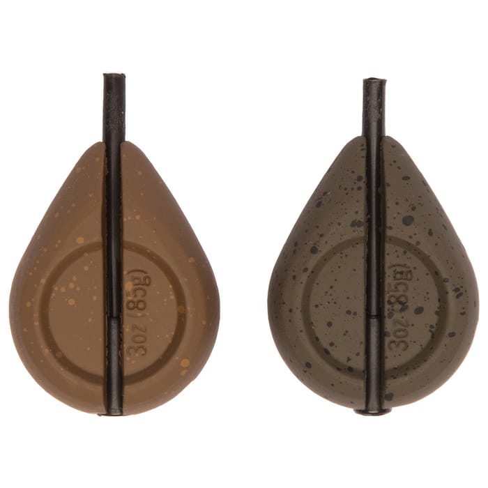 Trakker Flat Pear QC Inline Fishing Leads 6