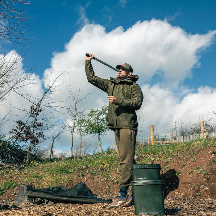 Trakker Propel Throwing Stick In Use 2