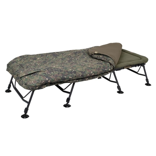 Trakker RLX 8 Leg Camo Bed System Wide