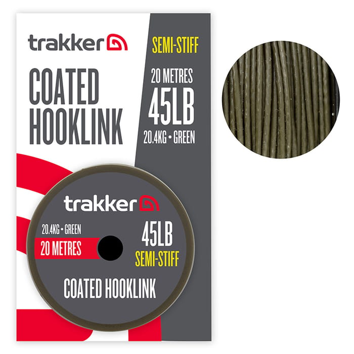 Trakker Semi Stiff Coated Hooklink 45lb