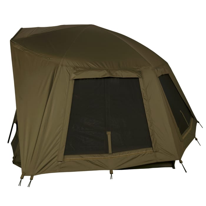 Trakker Tempest 100 Fishing Bivvy Aquatexx EV 1.0 Skull Cap Wrap Side