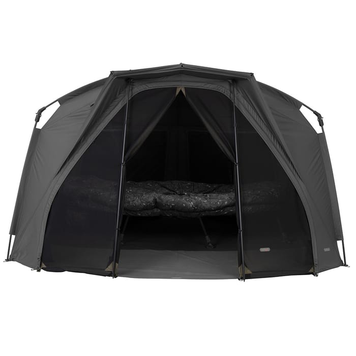 Trakker Tempest RS 100 Bivvy Insect Panel Front View Open 
