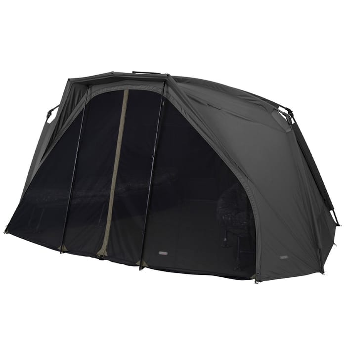 Trakker Tempest RS 200 Bivvy Insect Panel Side On Closed 