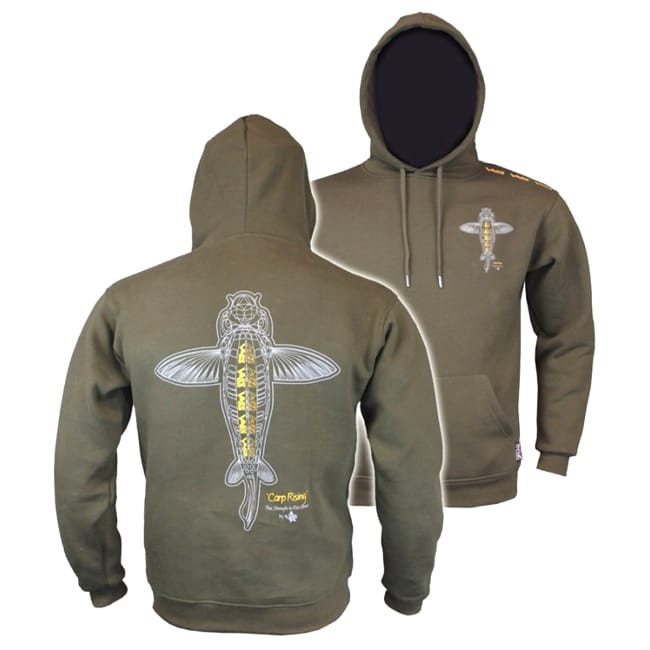 Vass Carp Rising Hoodie - Khaki