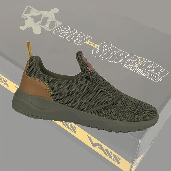 Vass Easy-Stretch Khaki Fishing Trainer 3