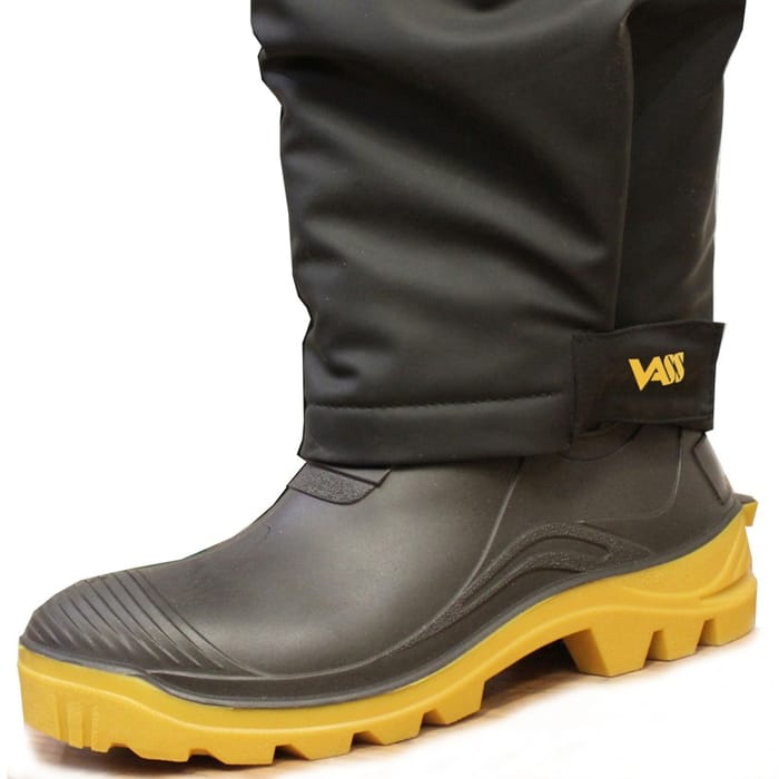 Vass Team Vass 220 Winter Bib & Brace with Knee - Black