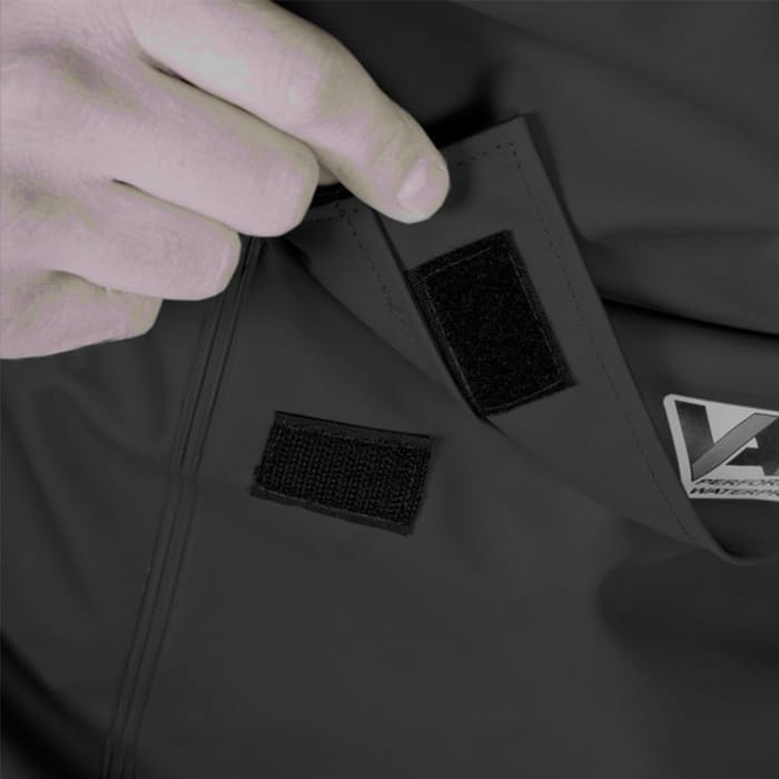 Vass Vass-Tex 175 Black Fishing Smock Close Up