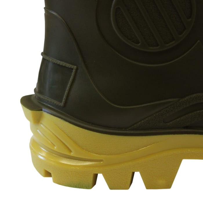 Vass VC800 Camo Chest Waders Heel