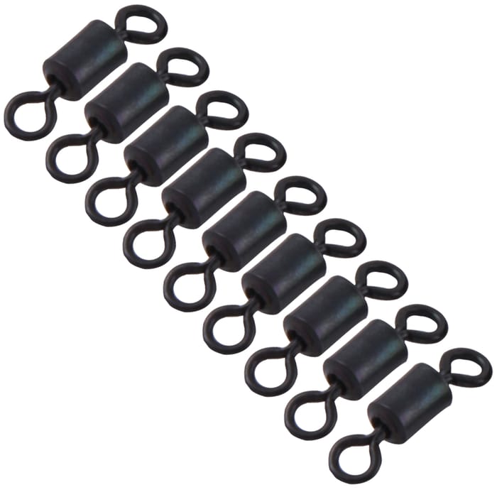 WB Clarke Black Rolling Swivels