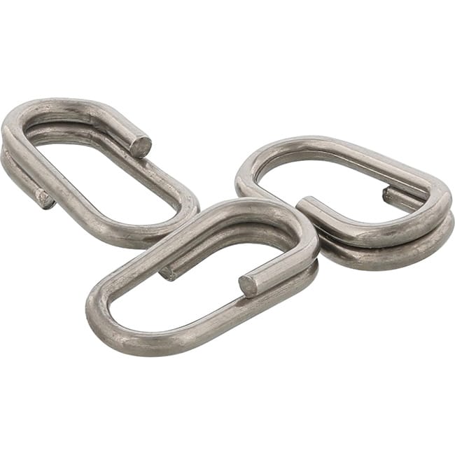 Westin Black Nickel Oval Split Rings