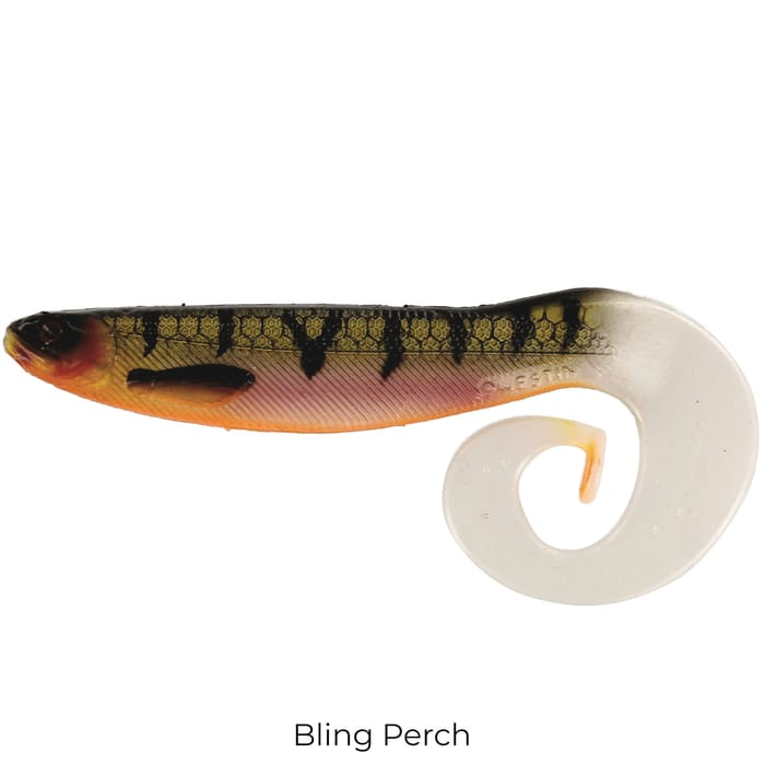 Westin CurlTeez Curltail Lures 7cm Bling Perch