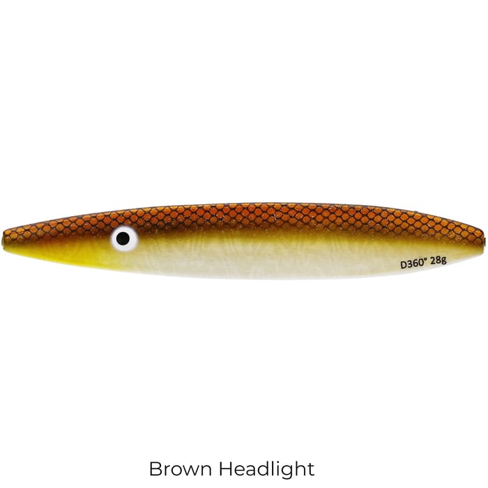 Westin D360 Lures 11cm Brown Headlight