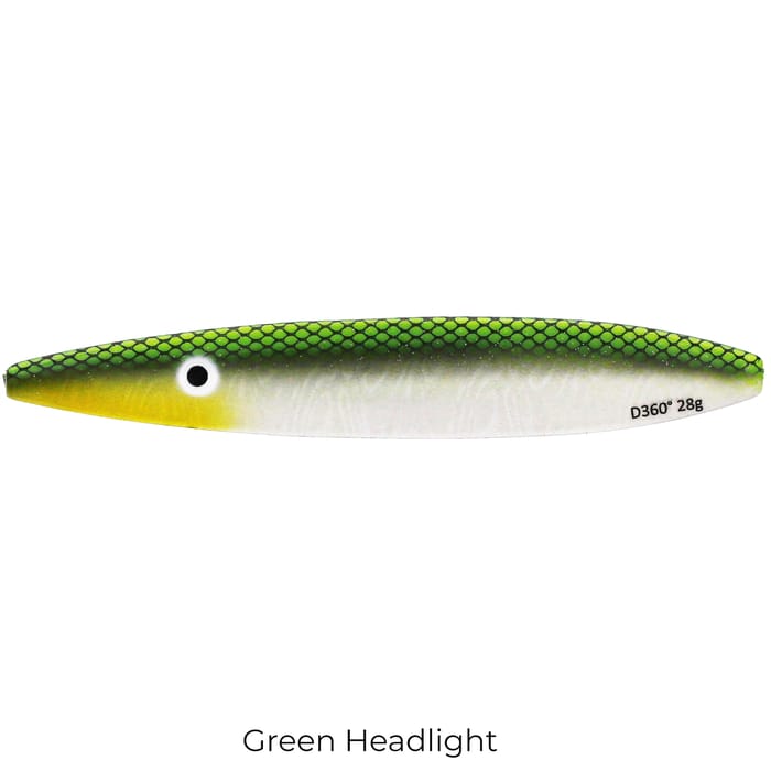 Westin D360 Lures 11cm Green Headlight