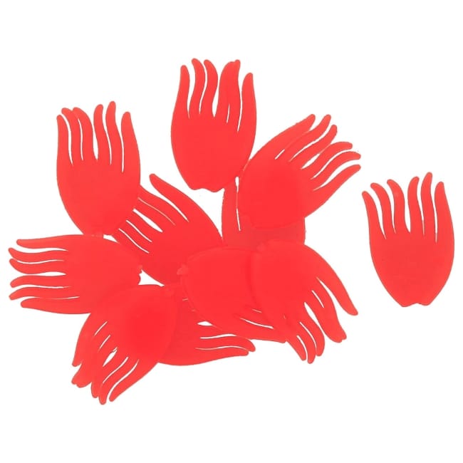 Westin Spotty Rig Fins - UV Orange